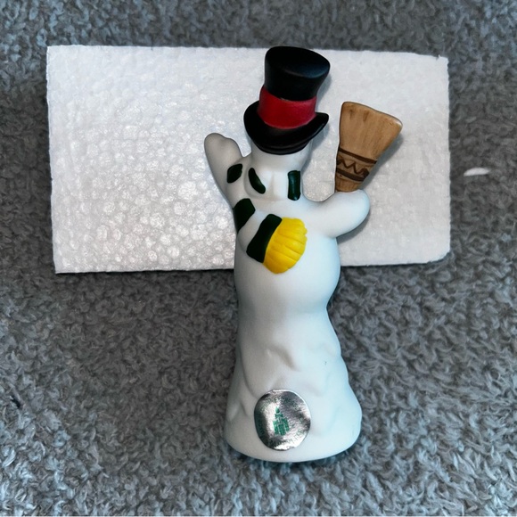 PartyLite Festive Snowman Candle snuffer- Black, Green, Yellow, Brown - Picture 3 of 4